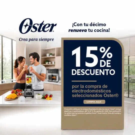 Productos Marcas Oster 40% de Descuento